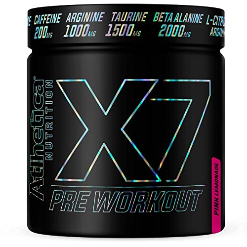 Atlhetica Nutrition X7 PRE WORKOUT (300g), Multicolorido