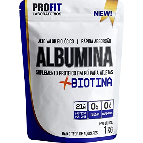 Albumina 1 Kg - Amendoim, Profit