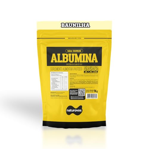 Naturovos Albumina Baunilha 1Kg -