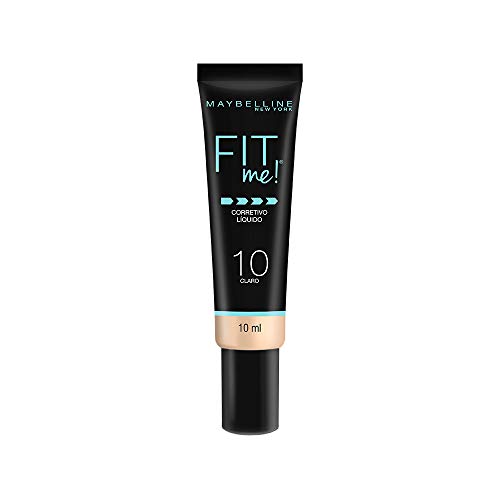 Maybelline NY Corretivo Líquido Efeito Matificador Fit Me 10 Claro, 10ml