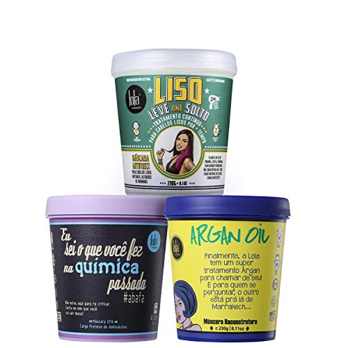 Kit Lola Cosmetics Cronograma Capilar Cabelão (3 Produtos)