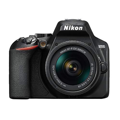 Nikon CAMERA D3500 24MP AF-P 18-55 VR BLACK, preto