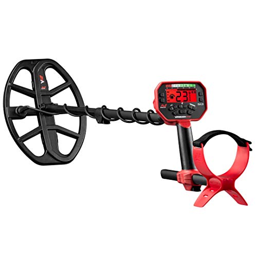 Minelab Vanquish 540 Pro-Pack Detector de metais multifrequência para adultos com bobinas impermeáveis V12 30.5 cm x 22.9 cm e V8 20.3 cm x 12.7 cm Double-D (4 modos de detecção, fones de ouvido