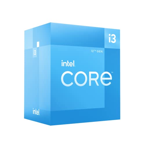 Processador Intel Core i3-12100 3.30GHZ 12MB LGA1700 - PN # BX8071512100, Preto