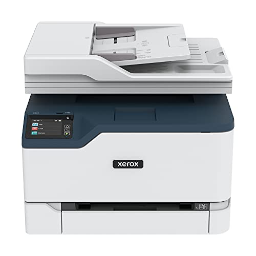 Xerox Impressora Multifuncional Colorida C235/DNI, Impressão/Escaneamento/Cópia/Fax, Laser, Sem Fio, Tudo em Um