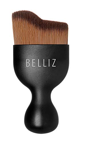 Belliz Pincel Contorno De Precisão Preto/Marrom