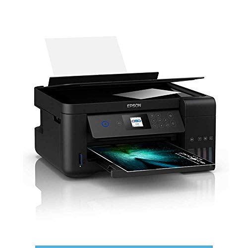 Multifuncional Epson Ecotank L4160 - Tanque de Tinta Colorida, Wi-Fi Direct, Frente e Verso Automático, Bivolt