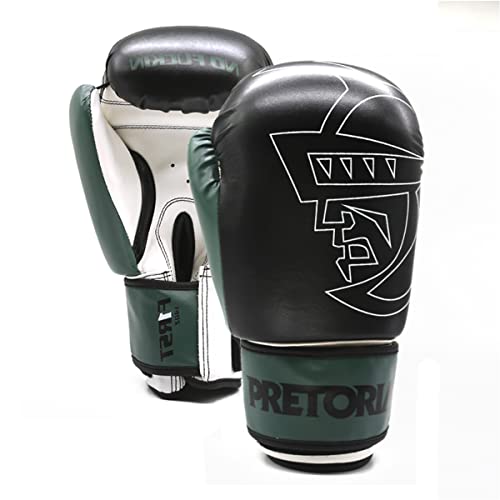 Luva De Boxe/muay Thai Pretorian First - Cinza - 12 Oz