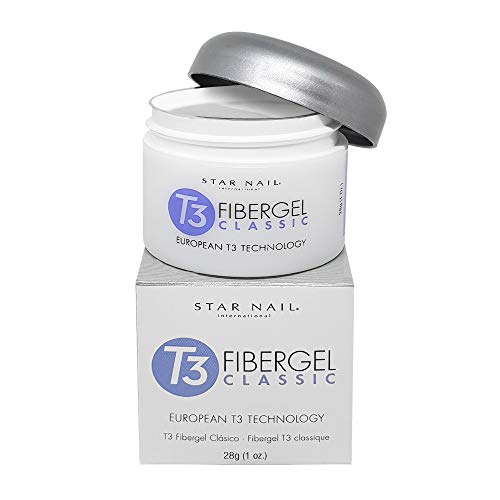 Gel Star Nail T3 Classic Fibergel Clear Cuccio Unhas 28g