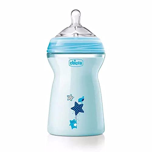 Mamadeira Step up 330ml Azul, Chicco, Azul