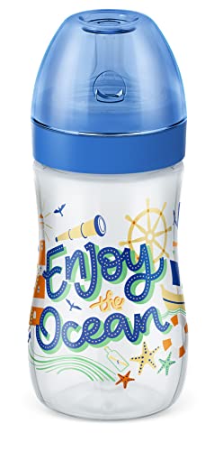 Lillo Mamadeira Super Evolution Divertida 6M+ 300Ml Azul -