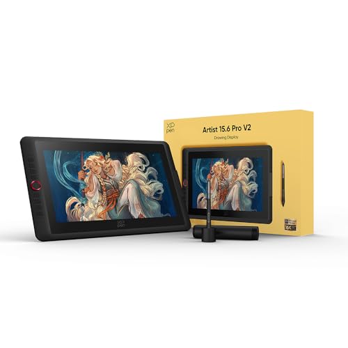 Mesa Digitalizadora XP-Pen Display (Artist 15.6 Pro), XP-PEN, Tablets de design gráfico, Preto