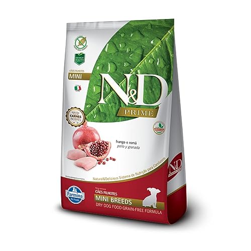 Farmina N&D Prime para Cães Filhotes de Raças Mini e Pequenas Sabor Frango e Romã 2,5Kg