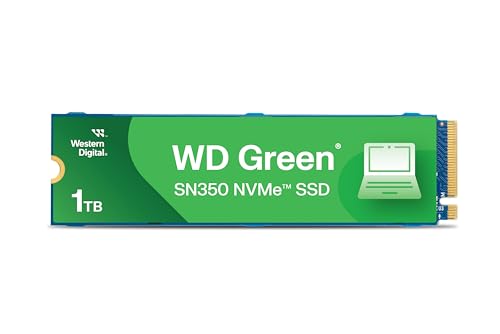 SSD M.2 2280 Western Digital Green SN350 1TB NVME - WDS100T3G0C