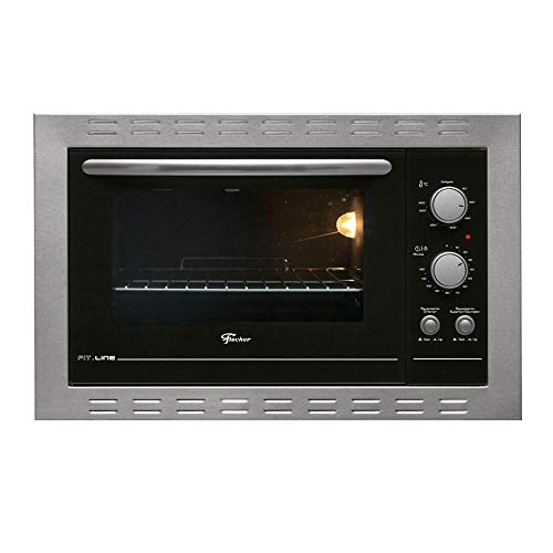 FISCHER FORNO ELÉTRICO EMBUTIR FIT LINE 44L NEW INOX 220V 26817-58801