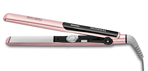 Prancha Alisadora, Mondial, Golden Rose/Preto, 45W, Bivolt - P-20