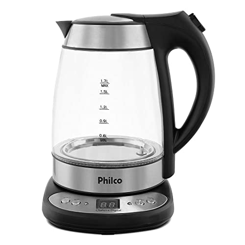 Chaleira Elétrica PHILCO Glass 1.7L Ref.: PCHD