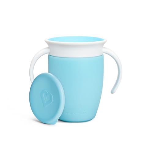 Munchkin Copo Treinamento 360 Com Tampa Azul Azul