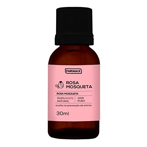 Farmax Oleo De Rosa Mosqueta Puro 30Ml(Embalagem pode variar)
