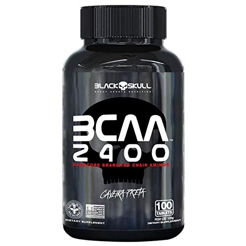 Bcaa 2400 - 100 Tabletes - Black Skull, Black Skull