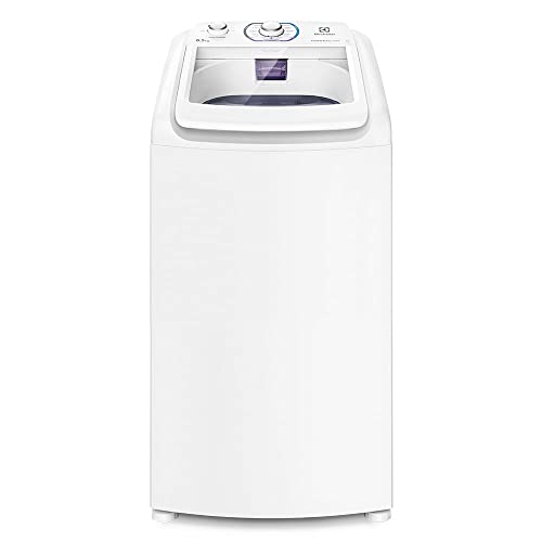 Máquina de Lavar Electrolux 8,5kg Branca Essential Care com Diluição Inteligente e Filtro Fiapos (LES09) - 220V