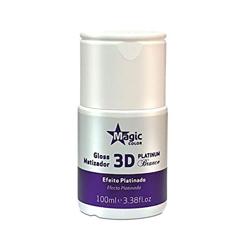 Magic Color Gloss Matizador 3D - Platinum Branco 100ml