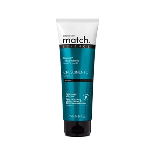 O BOTICARIO MATCH SCIENCE SHAMPOO CRESCIMENTO 250ml