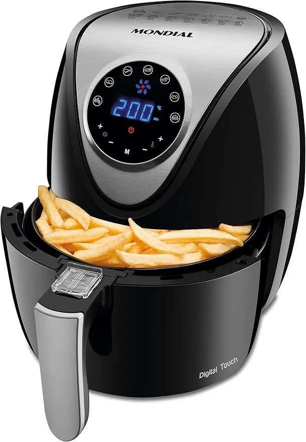 Fritadeira Elétrica Sem Óleo Air Fryer Mondial 3,5L AF-30-DI