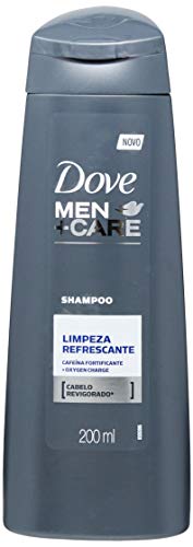 Dove Shampoo Men+Care Limpeza Refrescante 200ml, Branco