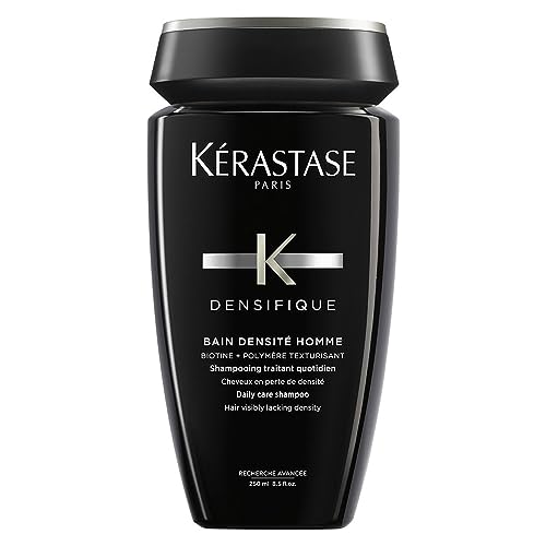 Kérastase Shampoo Densifique Bain Densité Homme, Sem densidade e volume, Densidade, volume, Ácido Hialurônico, 250 ml