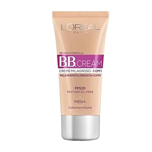 L'Oréal Paris Base BB Cream FPS 20 Dermo Expertise Cor Média, 30ml