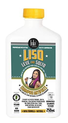 Lola Cosmetics Liso Leve And Solto Shampoo 250ml Lola