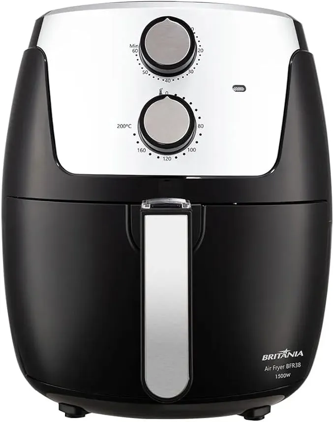 Fritadeira Elétrica Sem Óleo Air Fryer Britânia 4,2L 1500W BFR38 Dura Mais