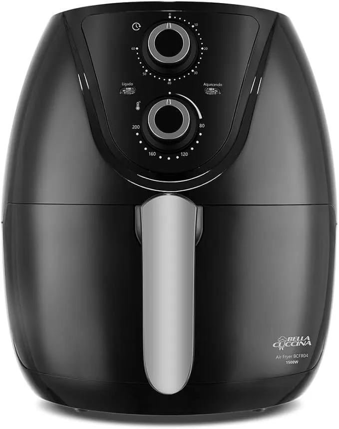 Fritadeira Elétrica Sem Óleo Air Fryer Britânia Bella Cuccina 3,8L 1500W BCFR04