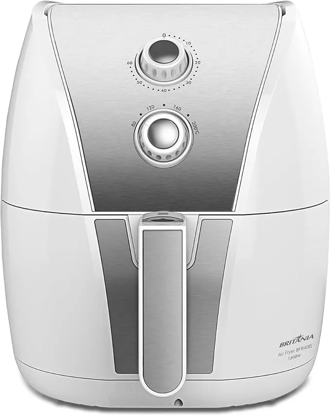 Fritadeira Elétrica Sem Óleo Air Fryer Britânia Redstone 5L 1500W BFR40BI