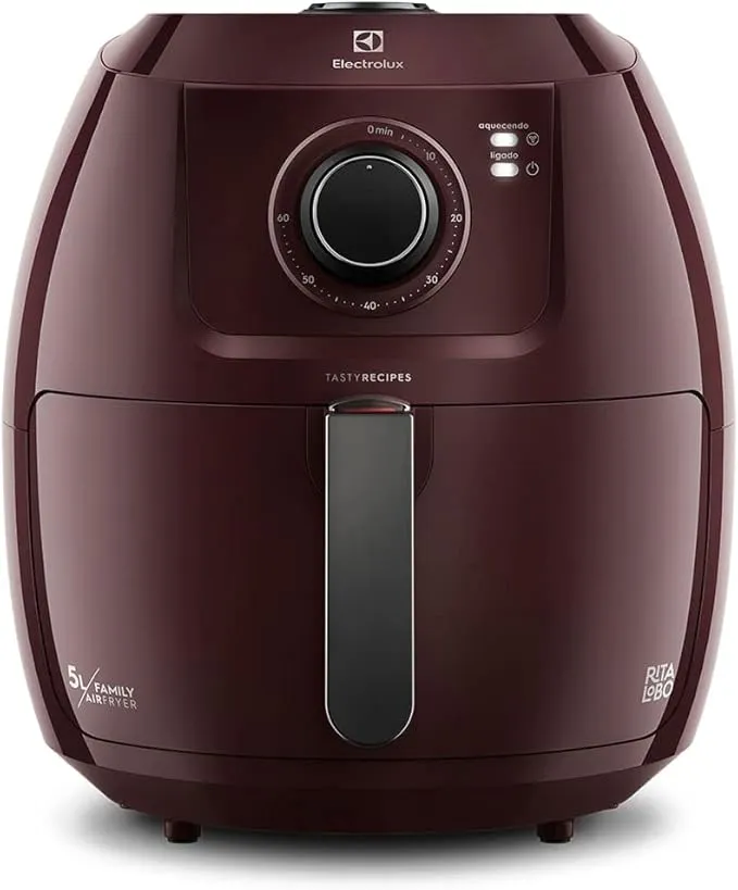 Fritadeira Elétrica Sem Óleo Air Fryer Electrolux 5L EAF51