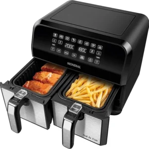 Fritadeira Elétrica Sem Óleo Air Fryer Mondial 8L AFD-01-BI