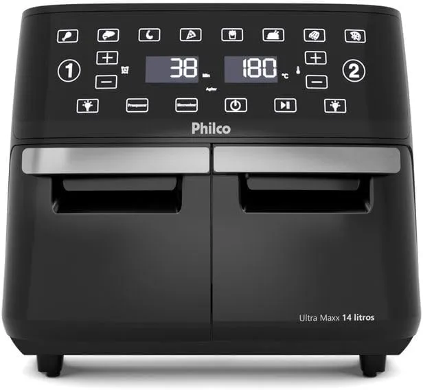 Fritadeira Elétrica Sem Óleo Air Fryer Philco 14L PAF14A