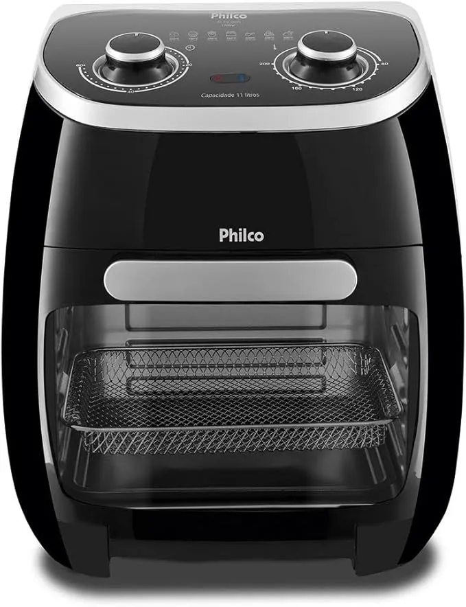 Fritadeira Elétrica Sem Óleo Air Fryer Philco Oven 11L PFR2000P