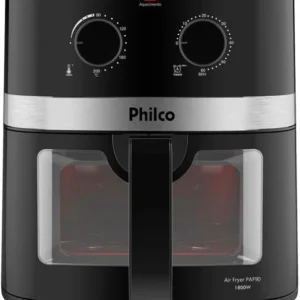 Fritadeira Elétrica Sem Óleo Air Fryer Philco Redstone 9L PAF90 Fritadeira Elétrica Sem Óleo Air Fryer Philco Redstone 9L PAF90