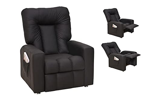 Poltrona do Papai Reclinável Pallas Mx5 - Preto corino