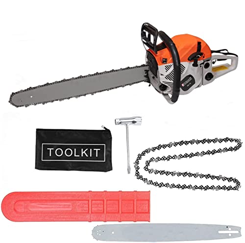 Motoserra Profissional 78cc Muito Potente Sabre Moto Serra 22 Polegadas Motosserra