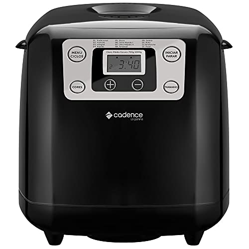 Multipanificadora La Panina, Preto, 110v, Cadence