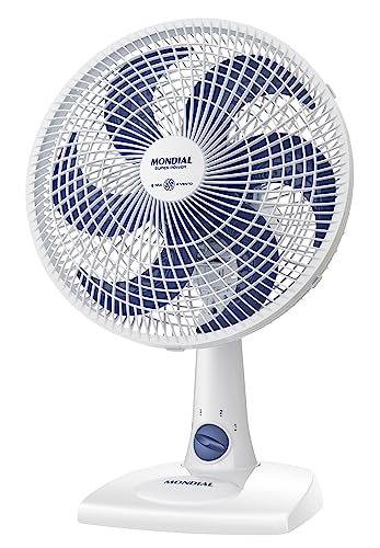 Ventilador de Mesa MONDIAL 127V, 30cm, 6 pás, Super Power - VSP-30-W