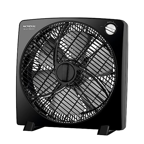 Circulador de Ar 30cm Premium, Mondial, Preto/Prata, 60W, 220V - CA-02 6P