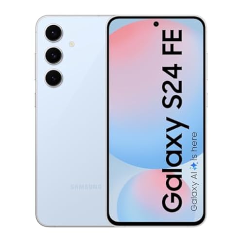 Celular Samsung Galaxy S24 FE 5G 256GB 8GB RAM Tela 6.7" Câm. Tripla 50+12+8MP Frontal 10MP, Galaxy AI - Azul