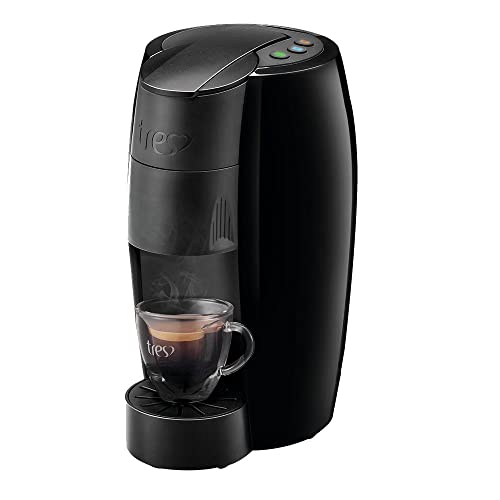 Cafeteira Espresso LOV Preta, 127V - TRES 3 Corações