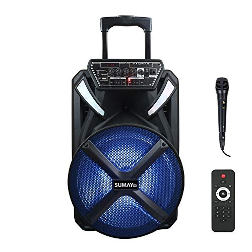 Caixa de Som Portatil Xprime CAP22 300W Preta Sumay