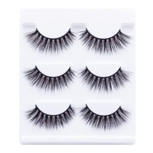 Cílios Fios de Seda #1212 Ingrid 3 pares Cílios Fios de Seda #1212 Ingrid 3 pares