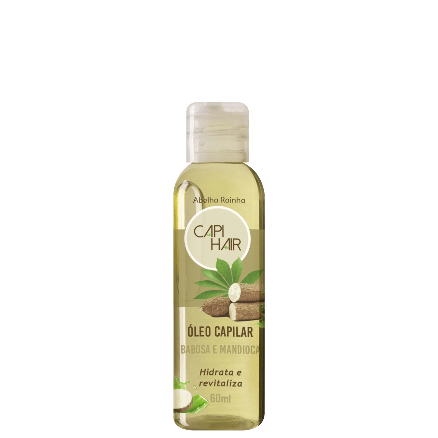 Óleo Capilar Abelha Rainha Capi Hair Babosa e Mandioca 60ml